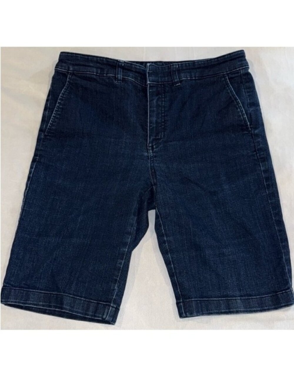 Ralph Lauren Blue Jean Shorts Tailored Fit Above Knee Women's Size 6